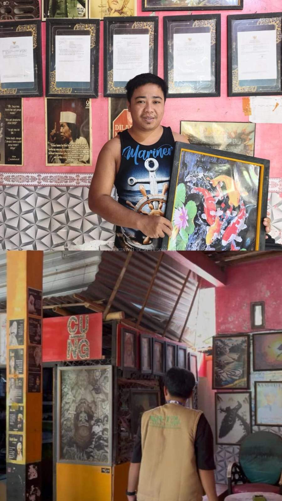 YUNCUINGART, PELOPOR KERAJINAN FIGURA YANG MENGANGKAT POTENSI UMKM DESA PESAWAHAN